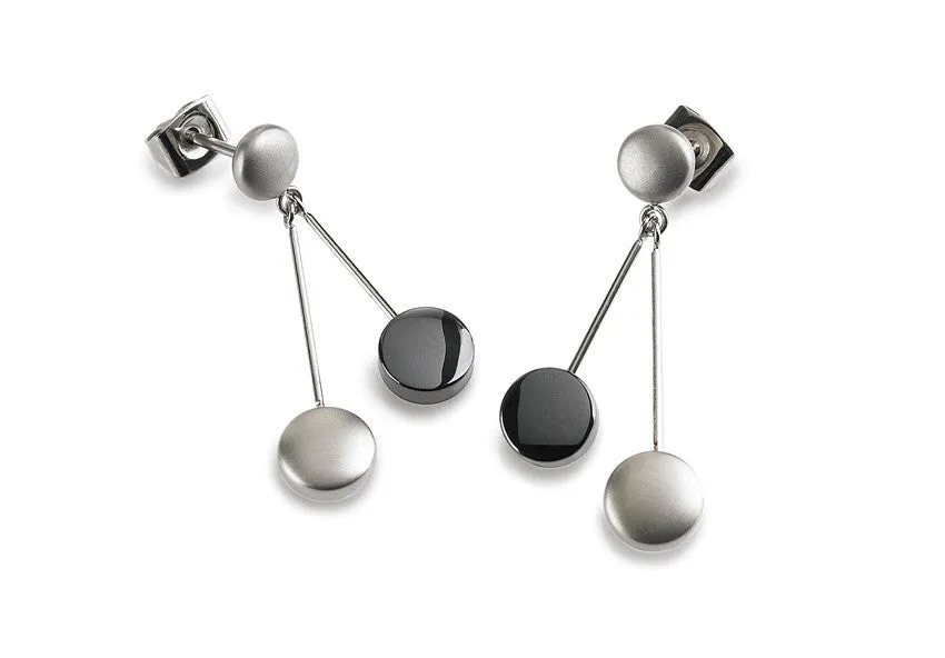 0568-05 Boccia Titanium Earrings