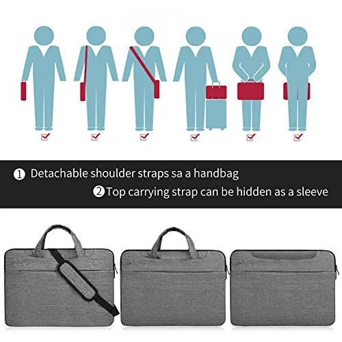 15.6 Inch Laptop Sleeve Case Shoulder Bag Fit Acer Aspire E 15,Acer Chromebook 15,Acer Predator