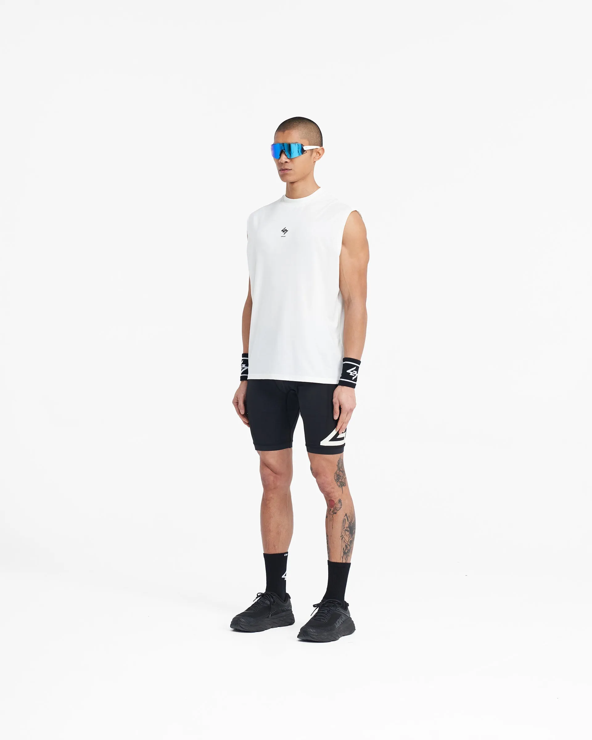 247 Oversized Tank - Flat White