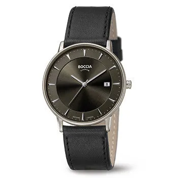 3607-01 Boccia Titanium Mens Watch