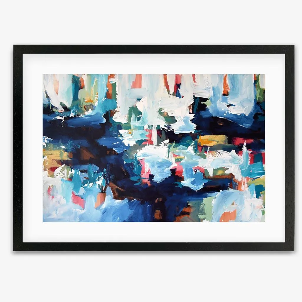 Abstract 345 Framed Art