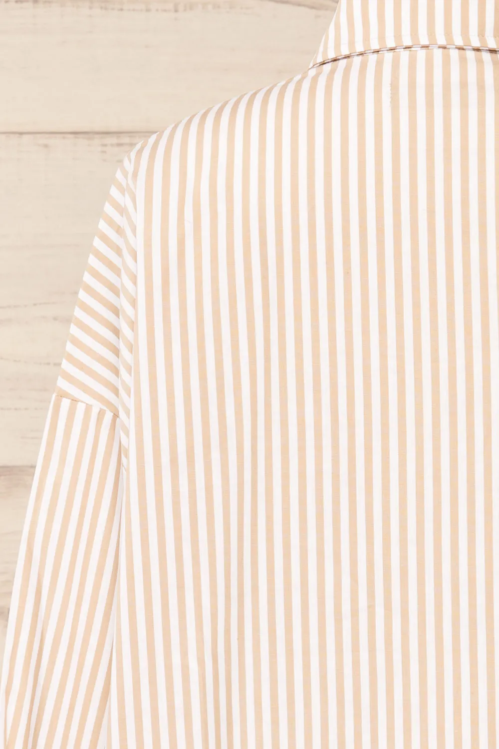 Alistaire | Oversized Striped Shirt Dress