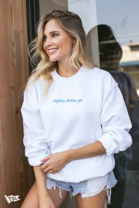 Alpha Delta Pi Baby Crewneck