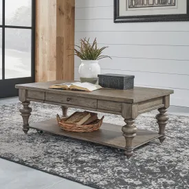 Americana Farmhouse 615-OT1010 Rectangular Cocktail Table