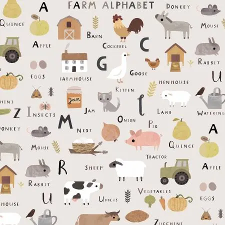 Angora Farm Alphabet