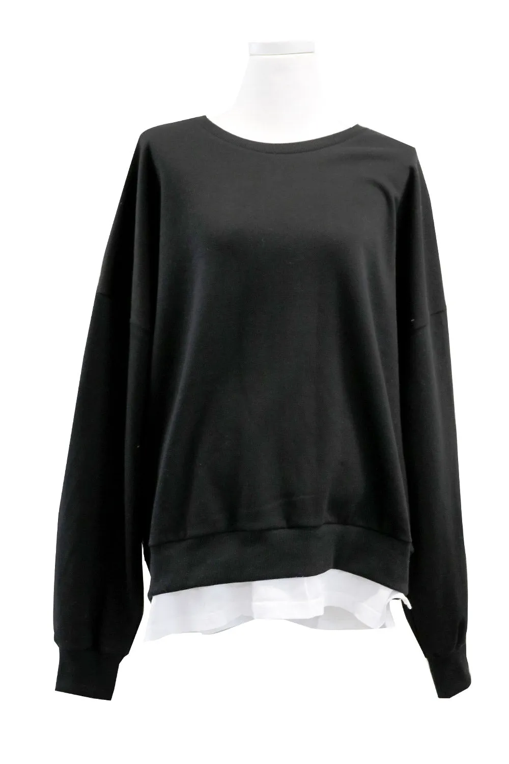 Ariana Layered Effect Sweatshirt