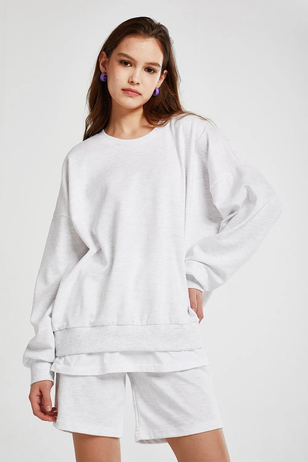 Ariana Layered Effect Sweatshirt