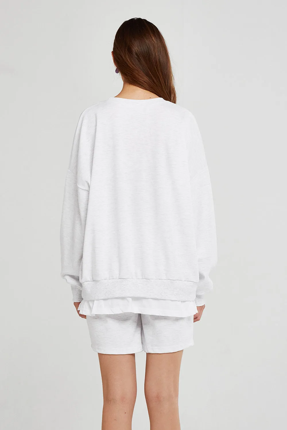 Ariana Layered Effect Sweatshirt