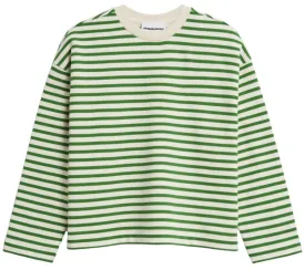 ARMEDANGELS Frankaa maarlen stripe undyed ivy green women