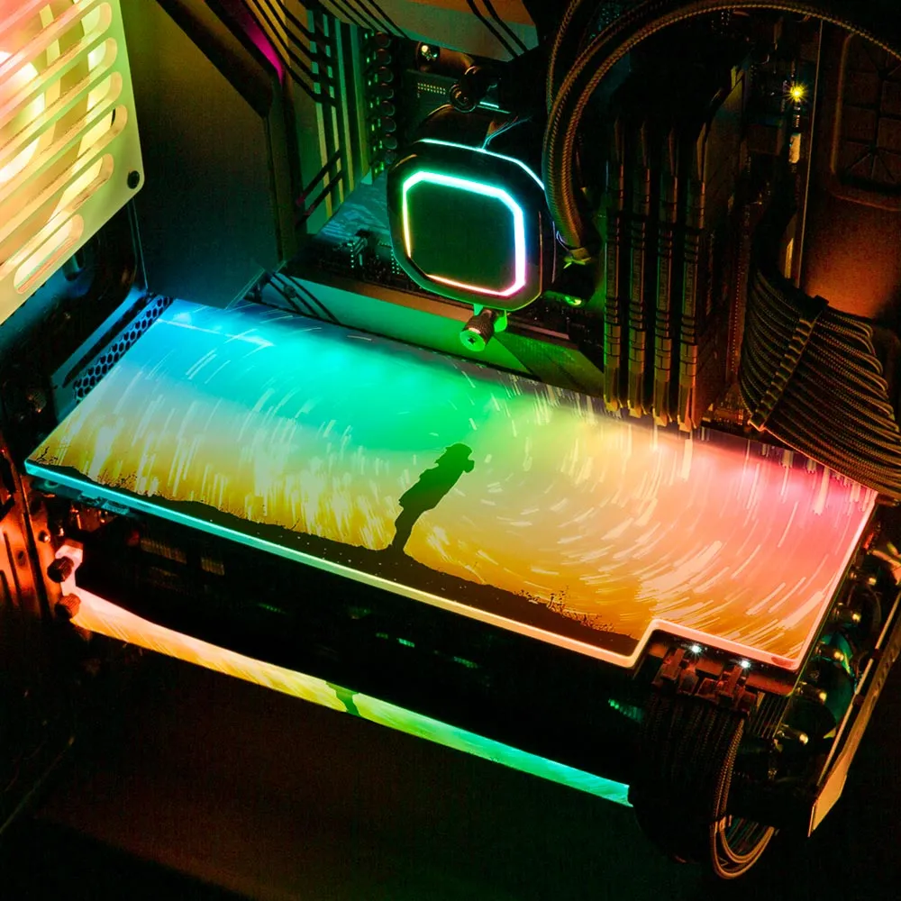 Attraction RGB GPU Backplate