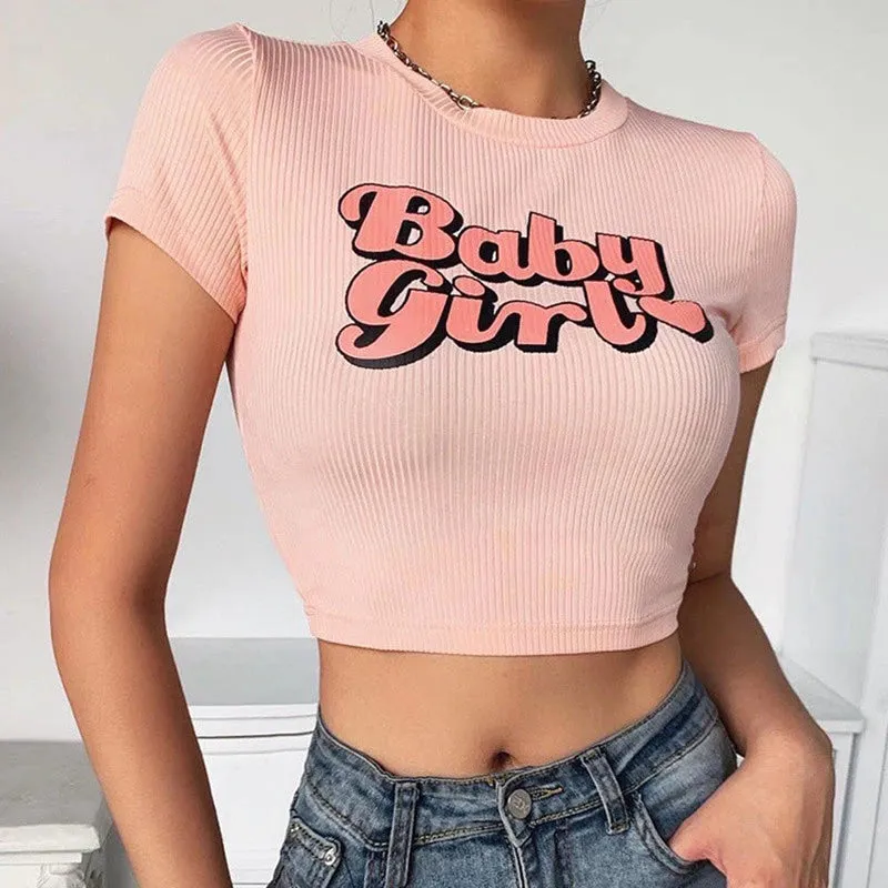 Baby Girl Barbie Doll Crop Top