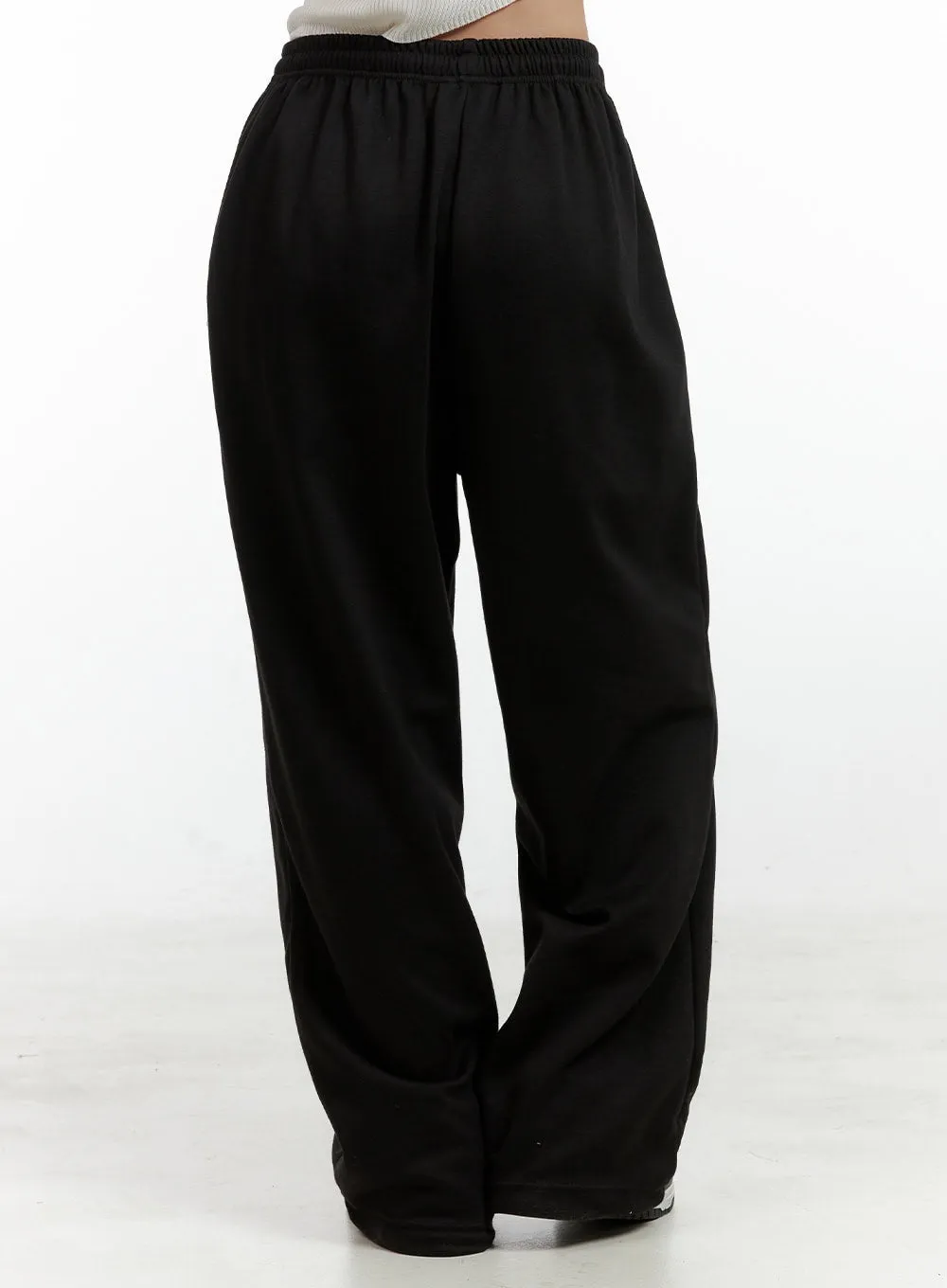 Banded Lettering Sweatpants OL408