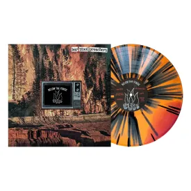 Below The Static - Orange & Oxblood Aside/Bside W/ Black Splatter LP