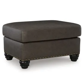 Benchcraft Roxmere Leather Look Ottoman 5550314