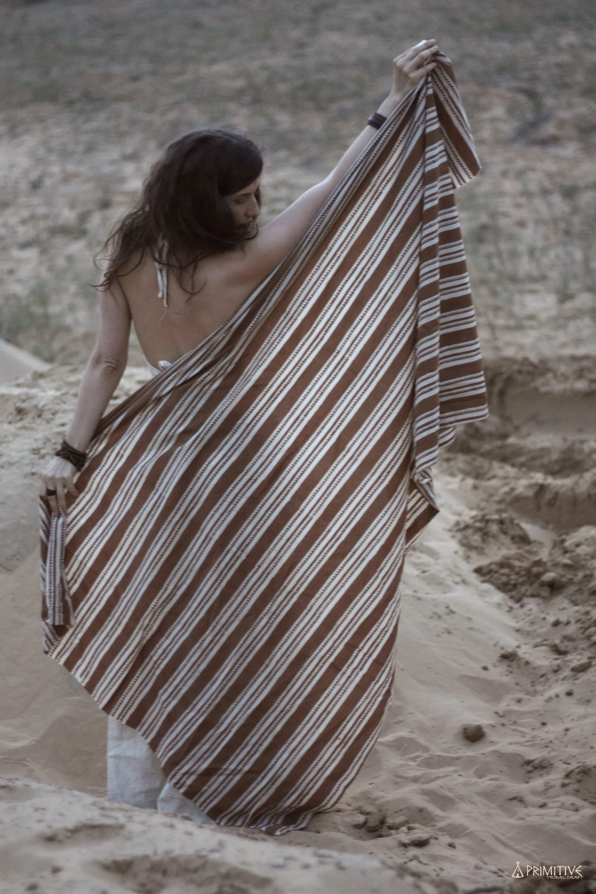 Block Print Shawl ⋙ Natural Dye ⋙ Cotton