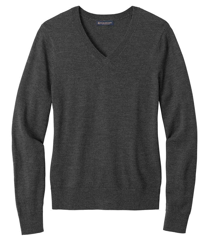 Brooks Brothers - Women's Washable Merino V-Neck Sweater