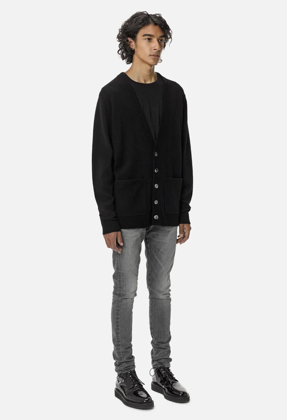 Cashmere Cardigan / Black