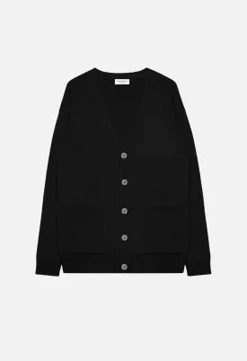 Cashmere Cardigan / Black