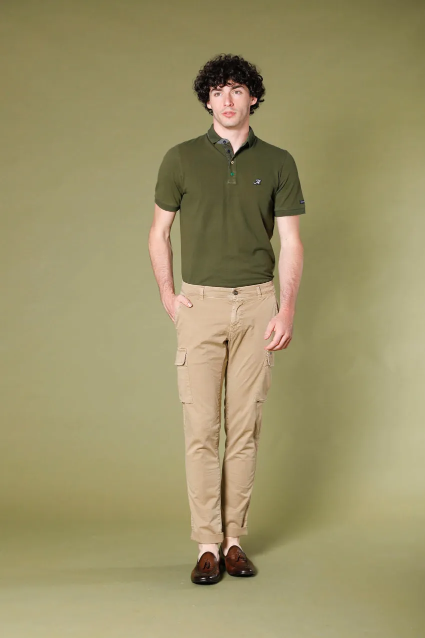 Chile pantalone cargo uomo in twill extra slim ①