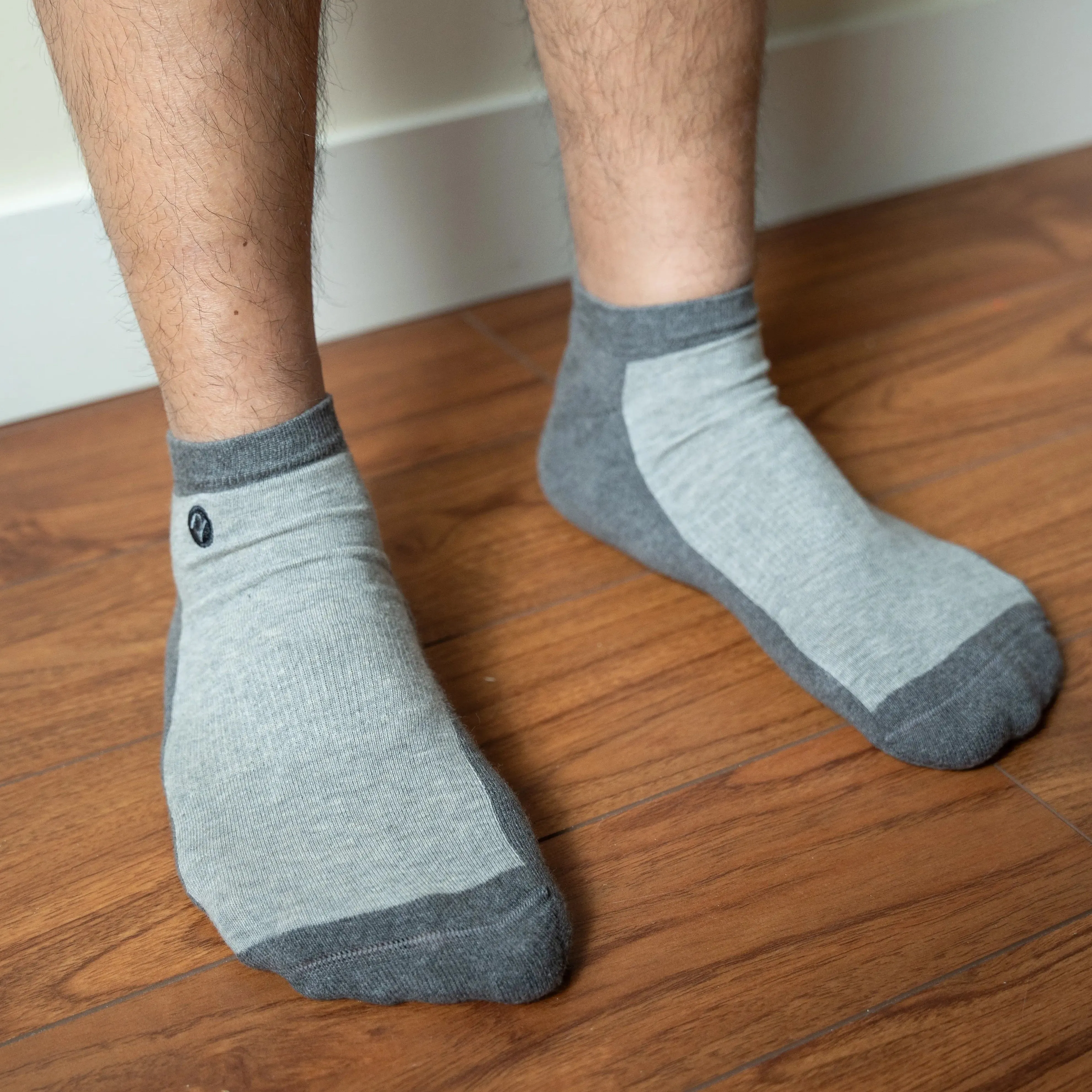 Cotton Ankle Pacers (midweight) - 98% Organic Cotton