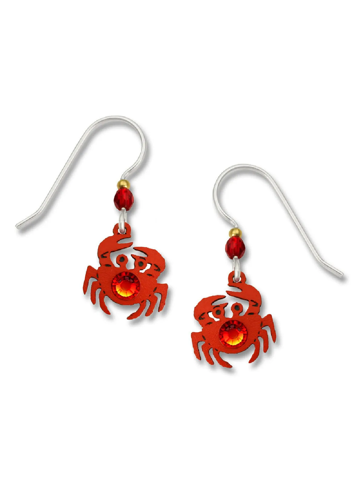 Crystal Crab Dangles by Sienna Sky