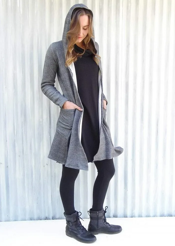 Dark Gray Alexandra Duster