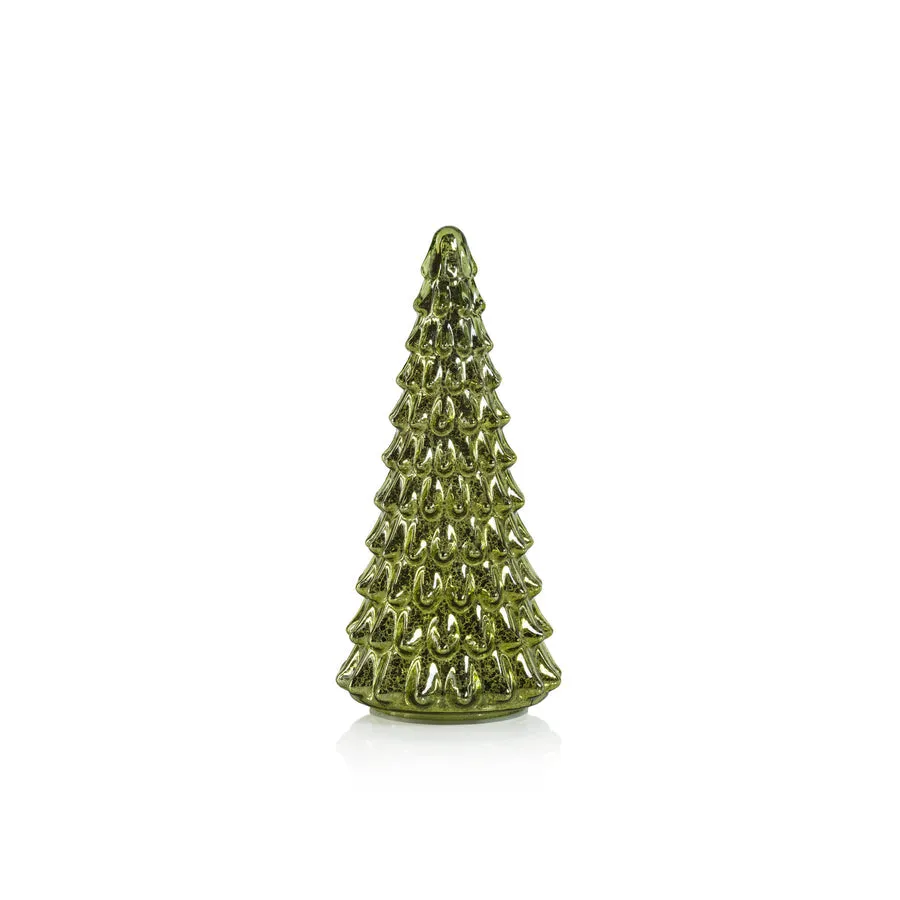 Davos LED Antique Tree - Green