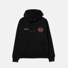 Deface TOPO Hoodie (Black/Pink)