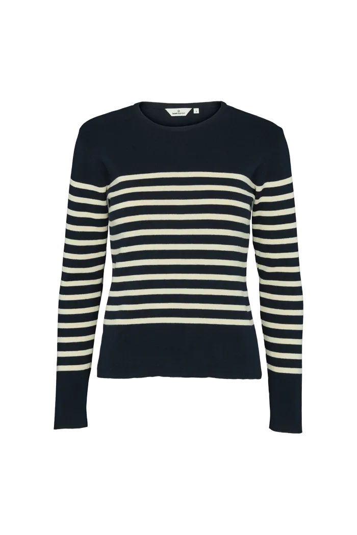 Ella Sweater - Navy / birch