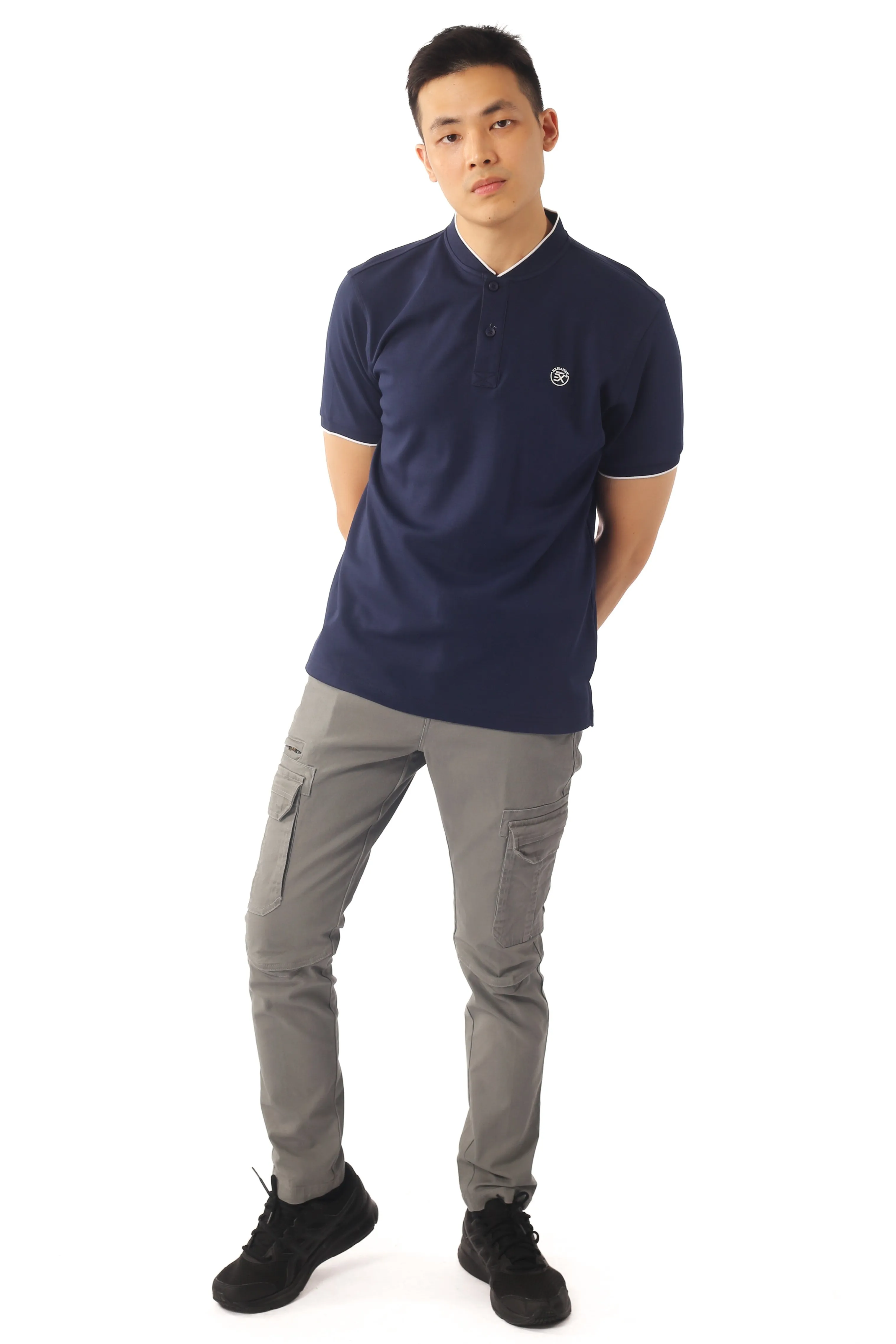 EXHAUST MENS POLO T-SHIRT [SLIM FIT] 1599