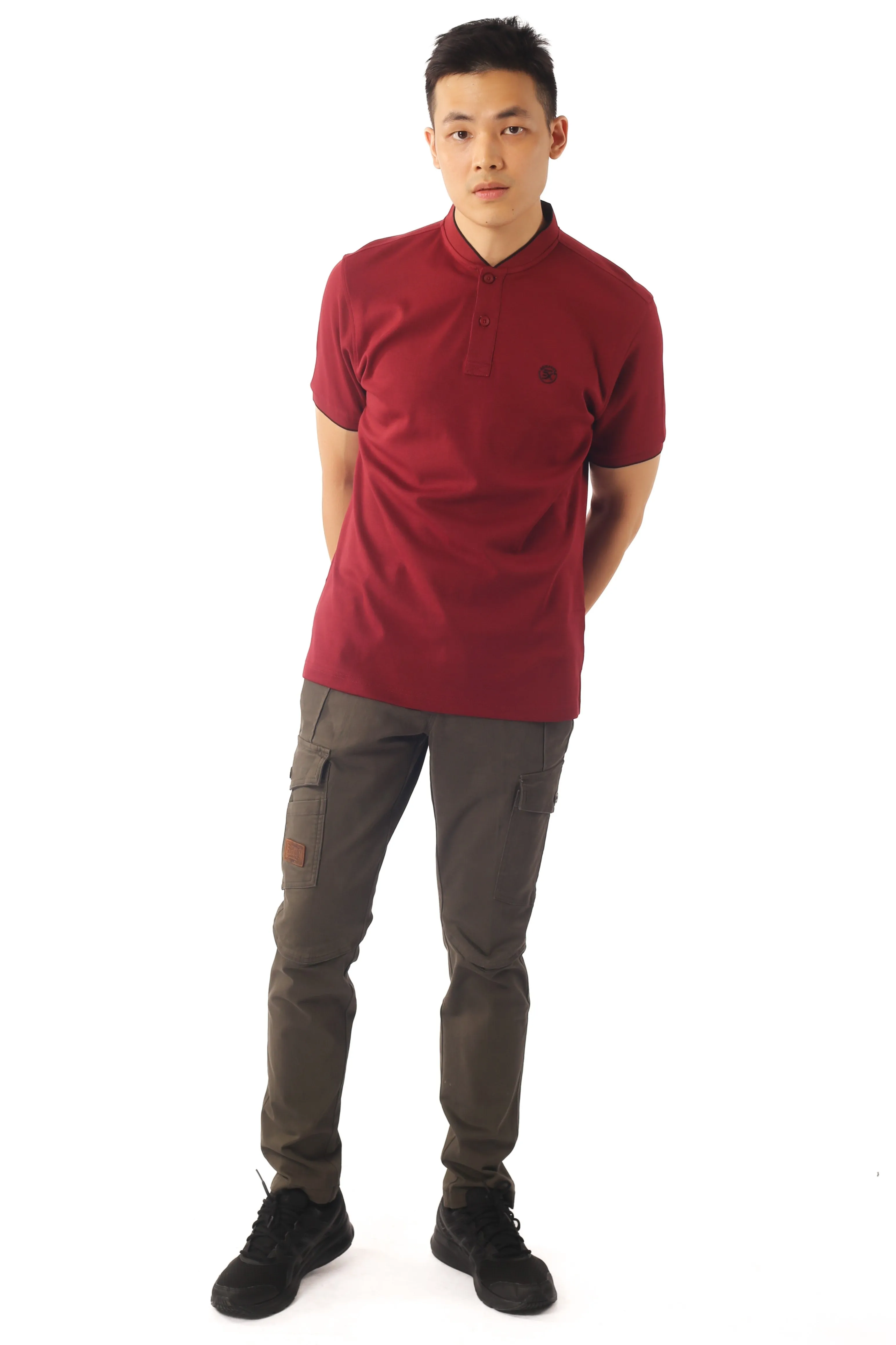 EXHAUST MENS POLO T-SHIRT [SLIM FIT] 1599