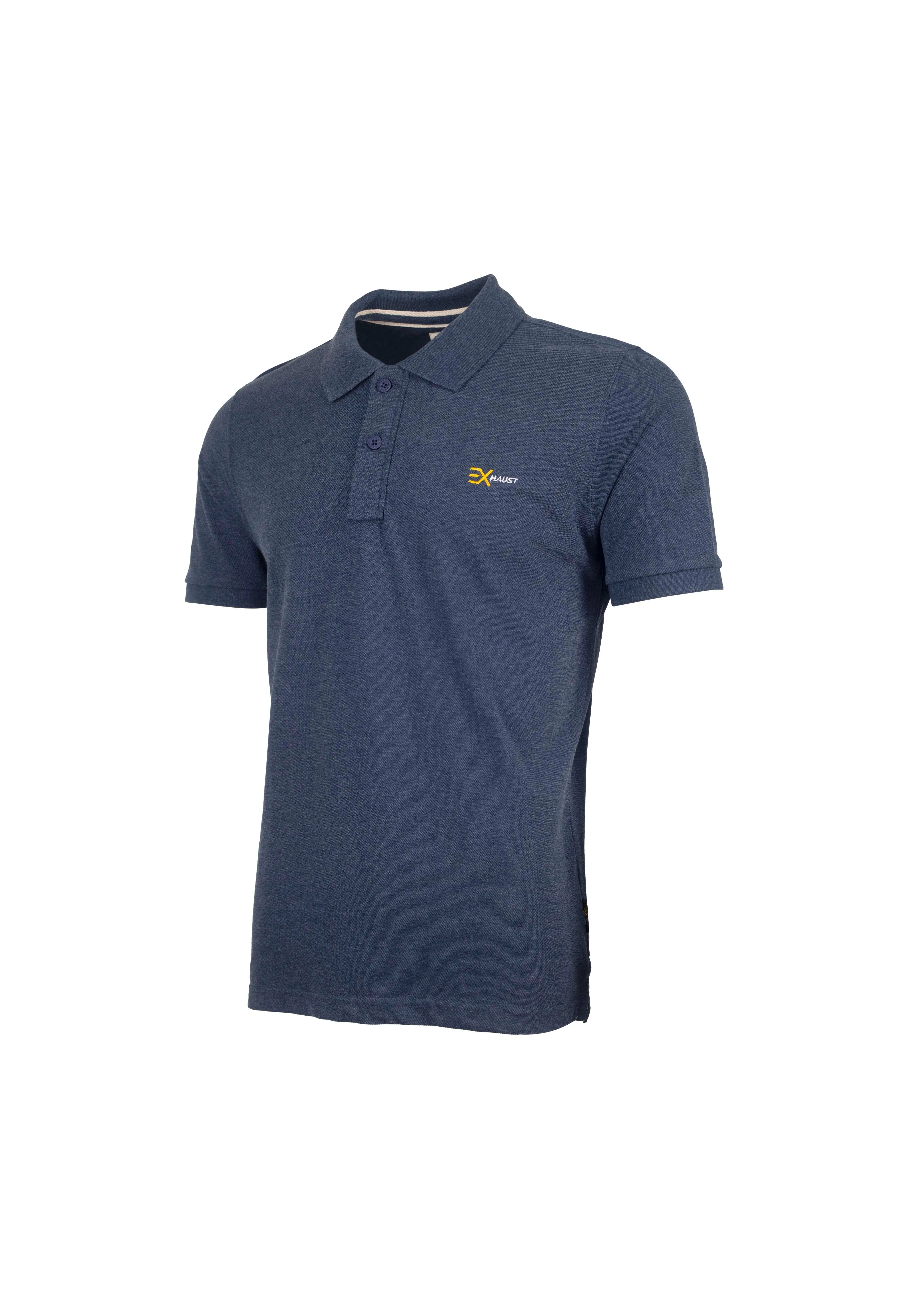 EXHAUST Plain Polo T-Shirt [2XL-4XL-Slim Fit] 1320