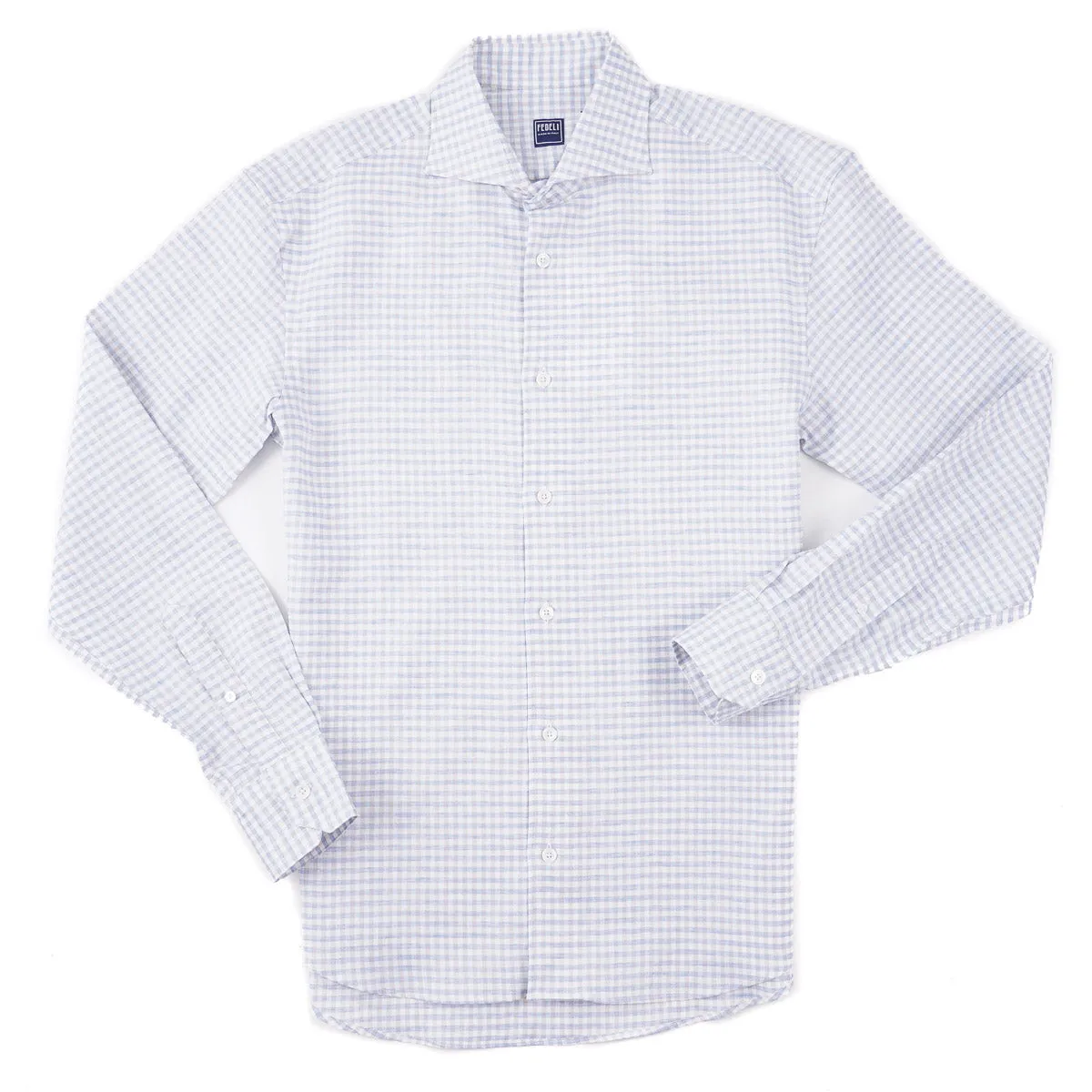 Fedeli 'Roby' Slim-Fit Linen Shirt