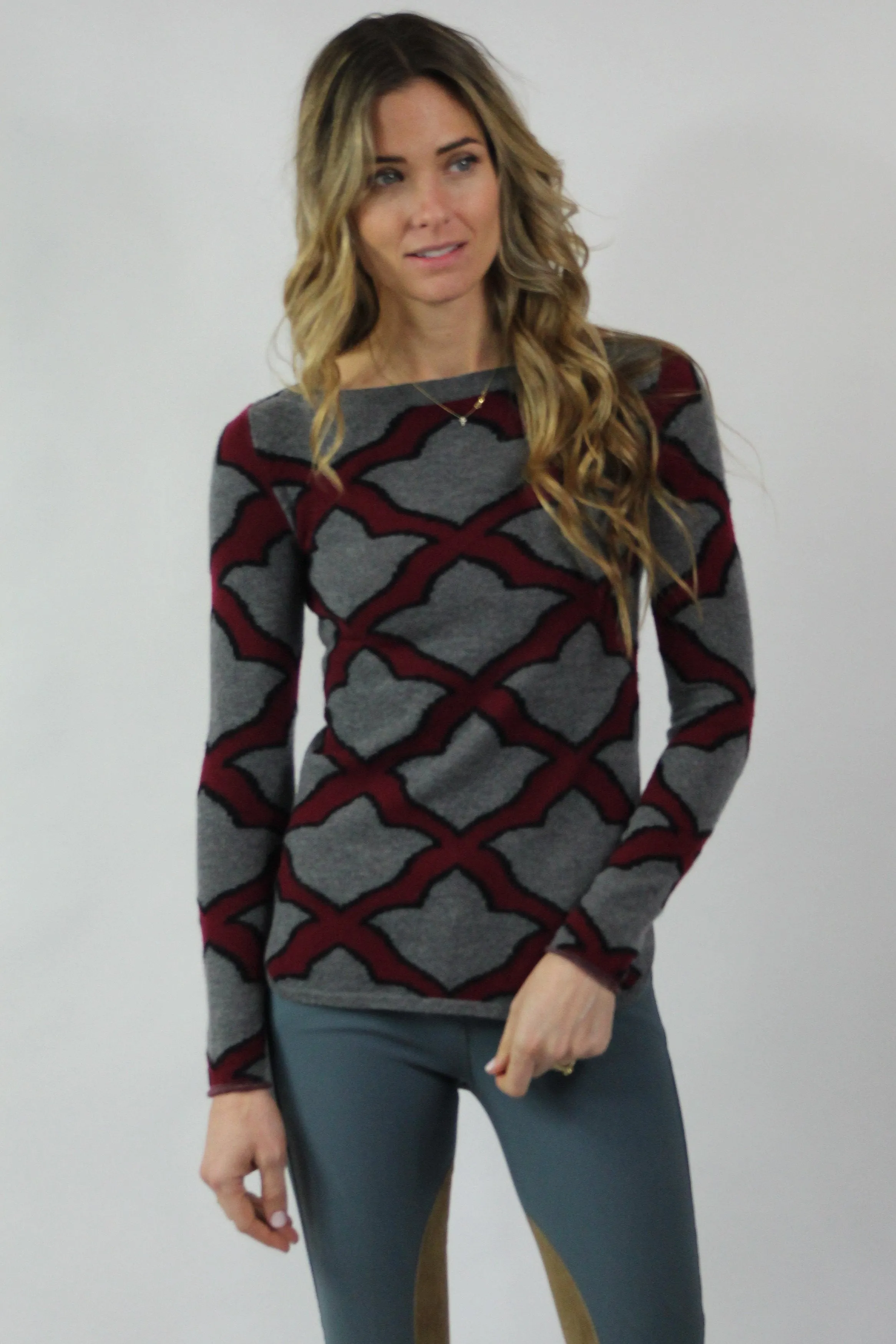 FLEUR DE ISLE  CASHMERE BOATNECK