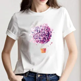 Flower Hot Air Balloon Tee