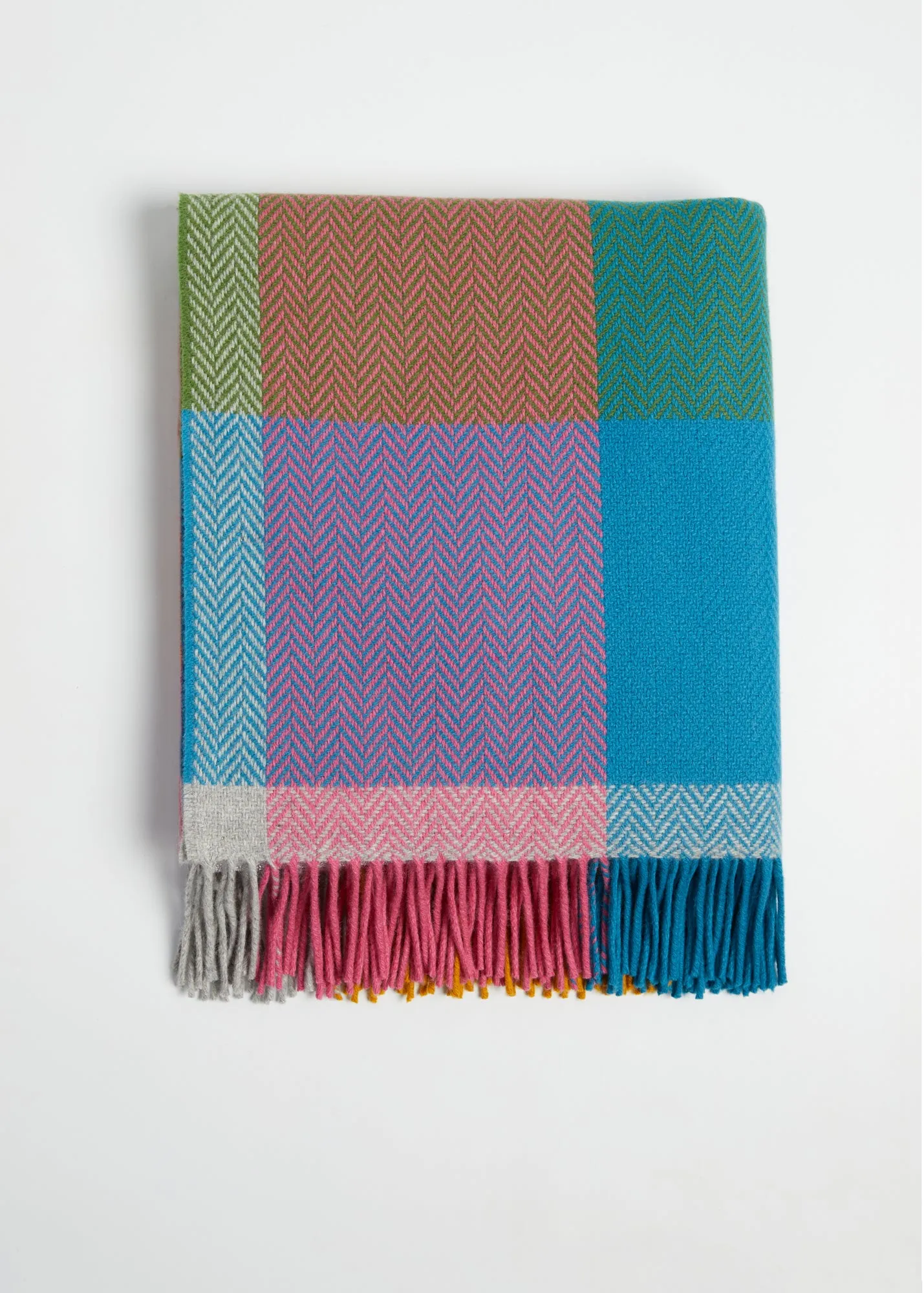 Foxford Deel Cashmere and Lambswool Throw