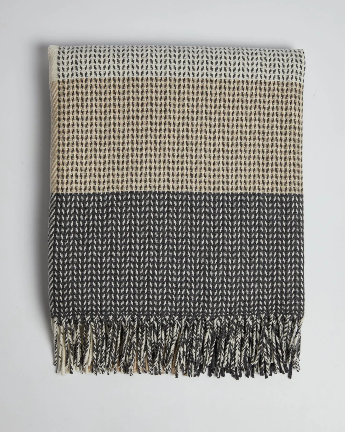 Foxford Downpatrick  Extra Large Cashmere and Wool Throw