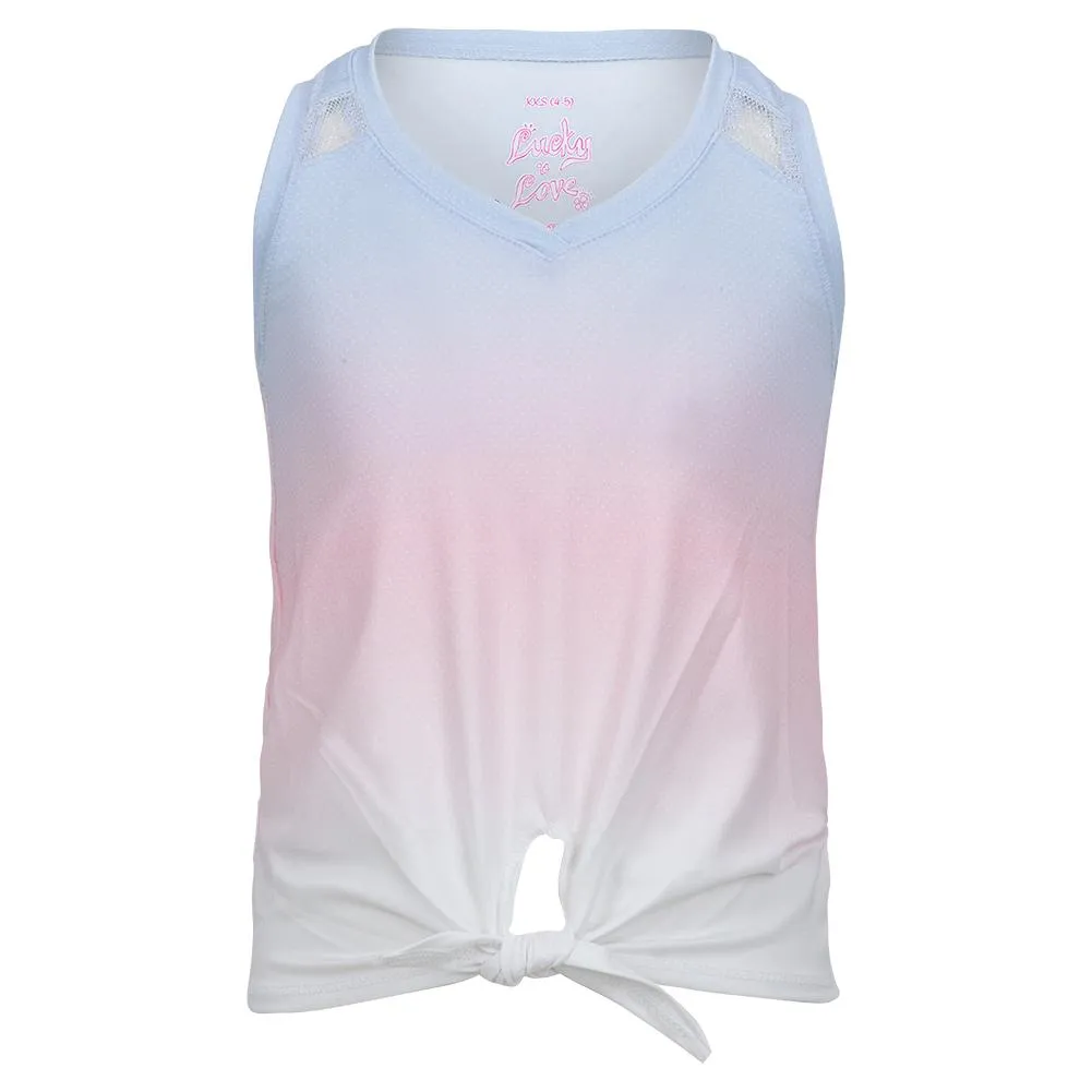 Girls' Mystique Ombre Tennis Tank Glace