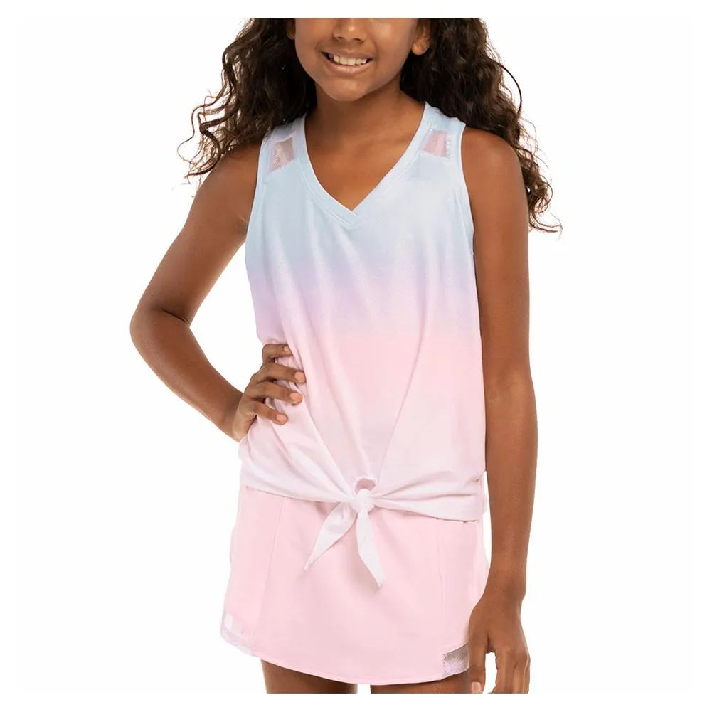 Girls' Mystique Ombre Tennis Tank Glace