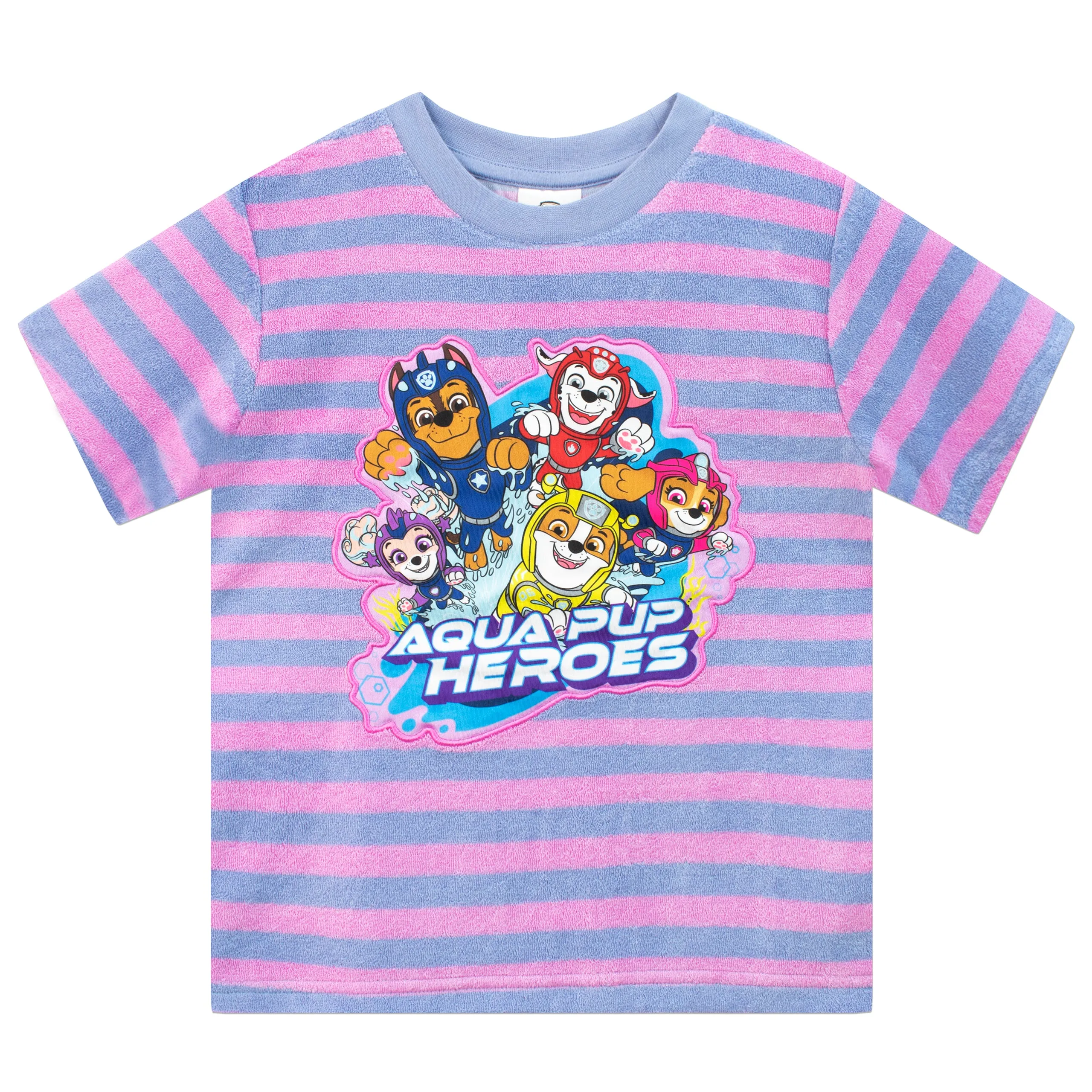 Girls Paw Patrol Towelling T-Shirt and Shorts Set