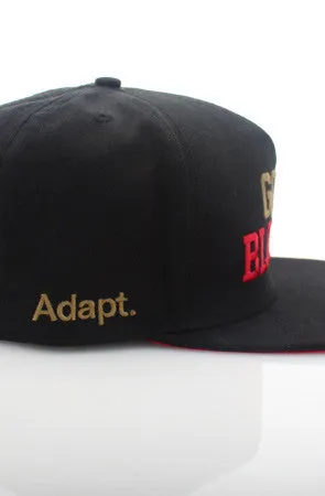 Gold Blooded (Black Snapback Cap)