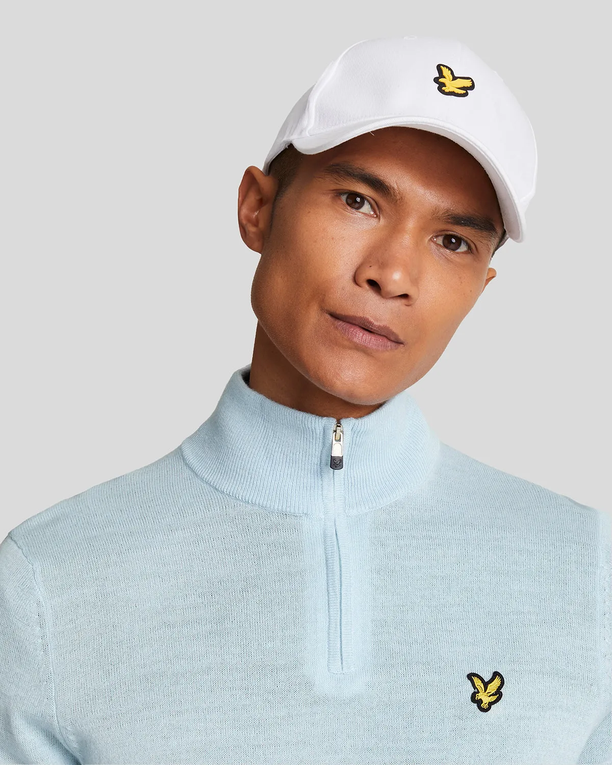 Golf 1/4 Zip Merino Jumper