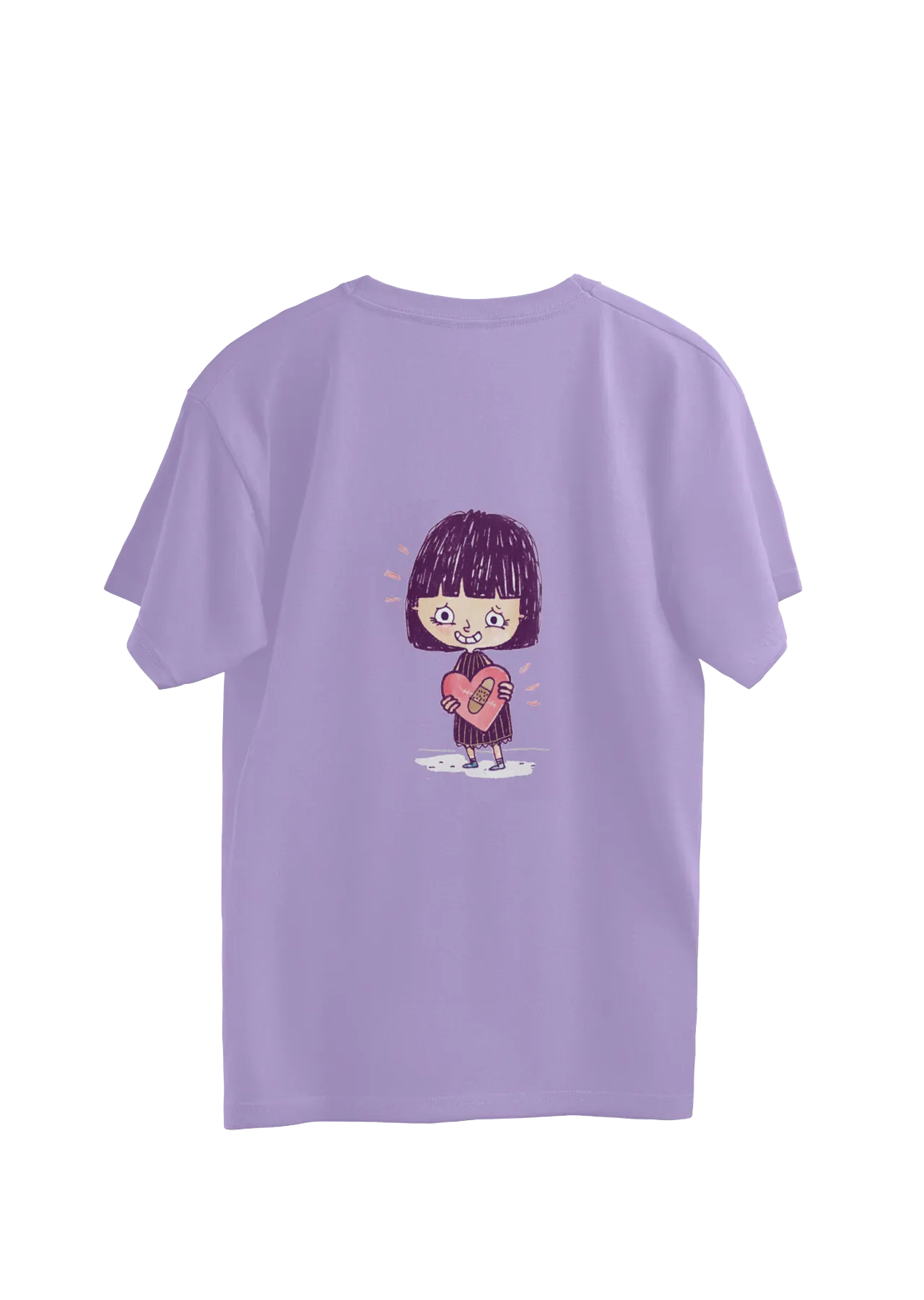 Heart Bandaid Oversized T-Shirt