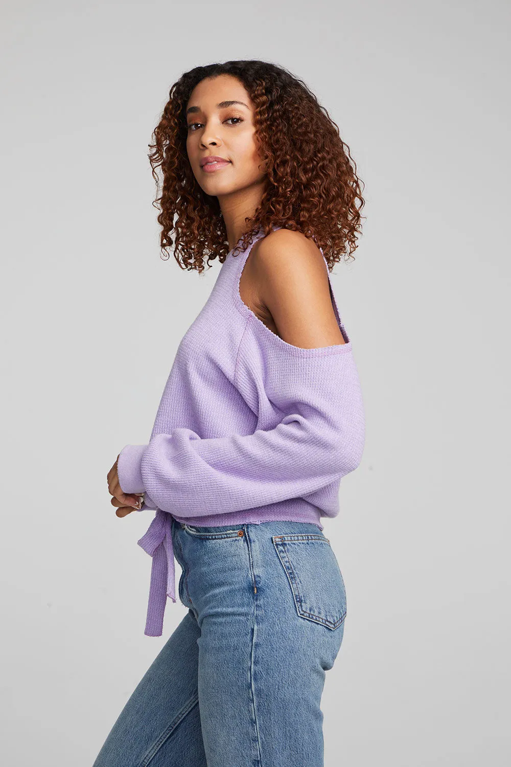 Hendrix Digital Lavender Pullover