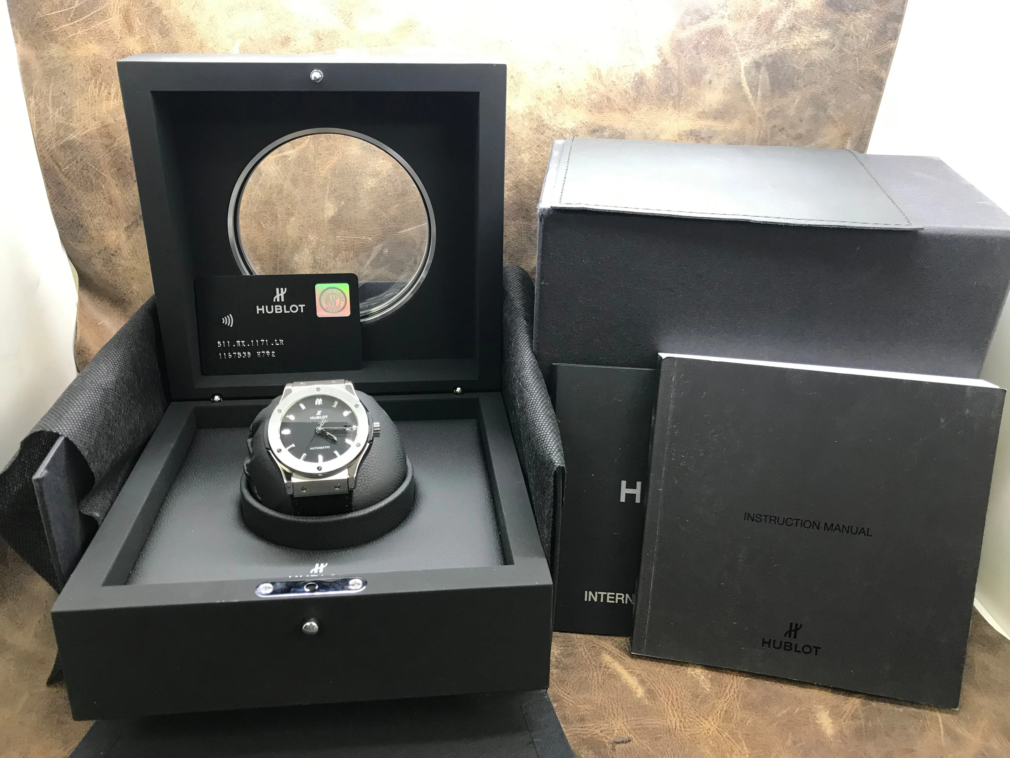 Hublot Classic Fusion Classic Fusion 511.nx.1171.lr Black Dial Automatic Men's Watch