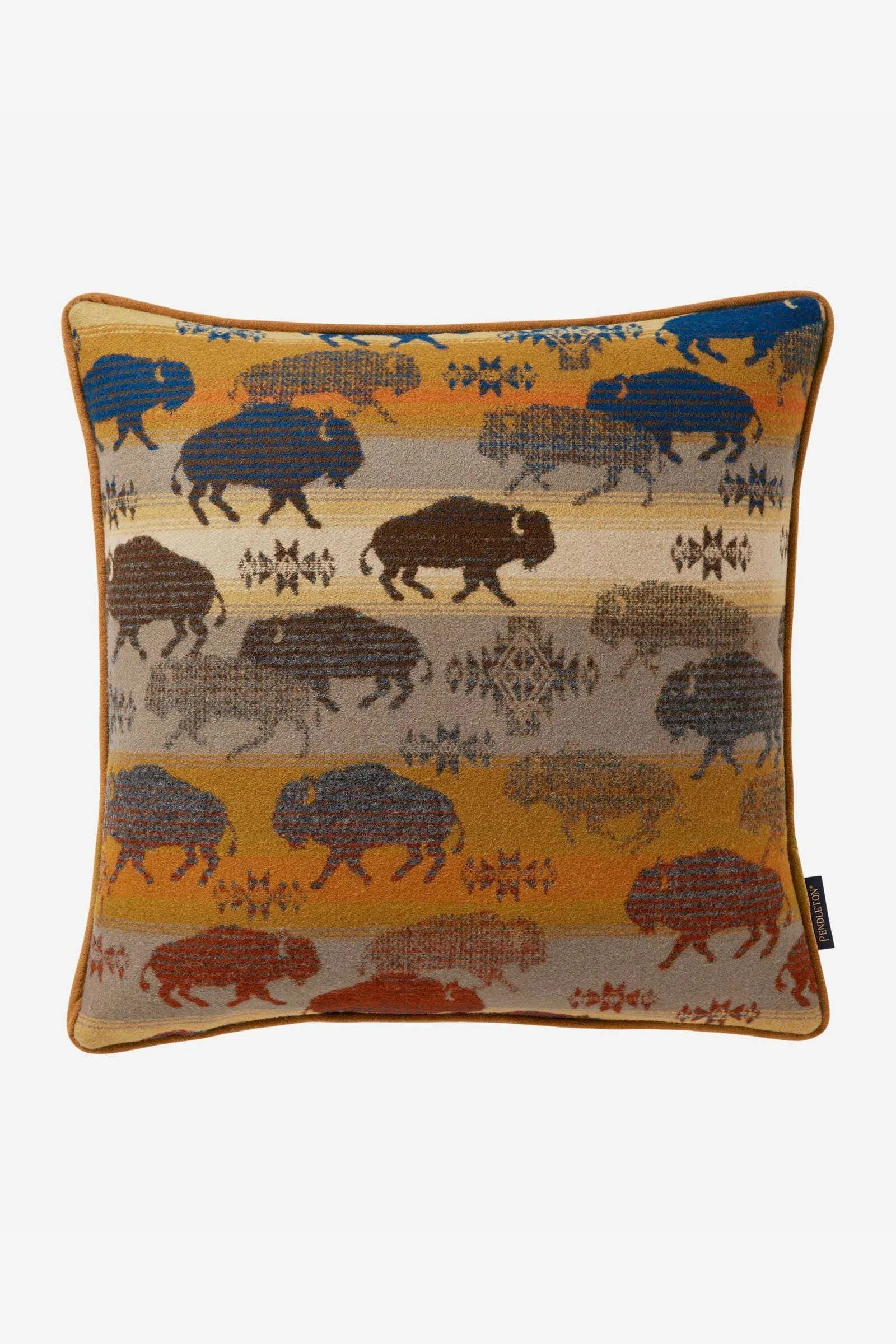 Jacquard Pillow Prairie Rush Hour