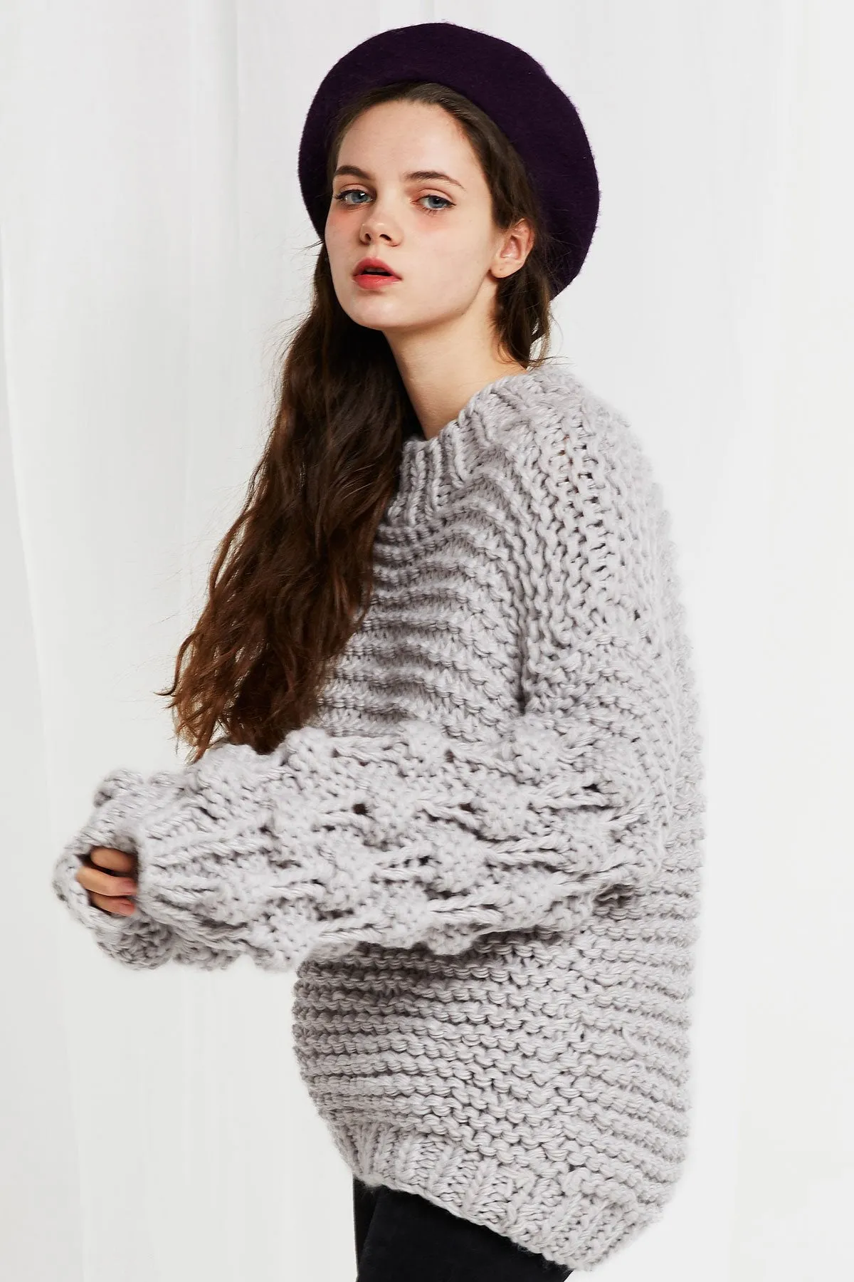 Jody Half Neck Chunky Pullover-4 Colors