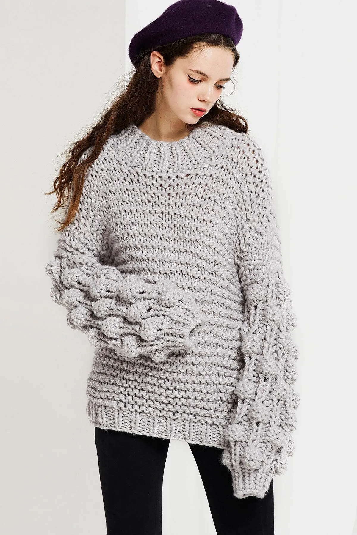 Jody Half Neck Chunky Pullover-4 Colors