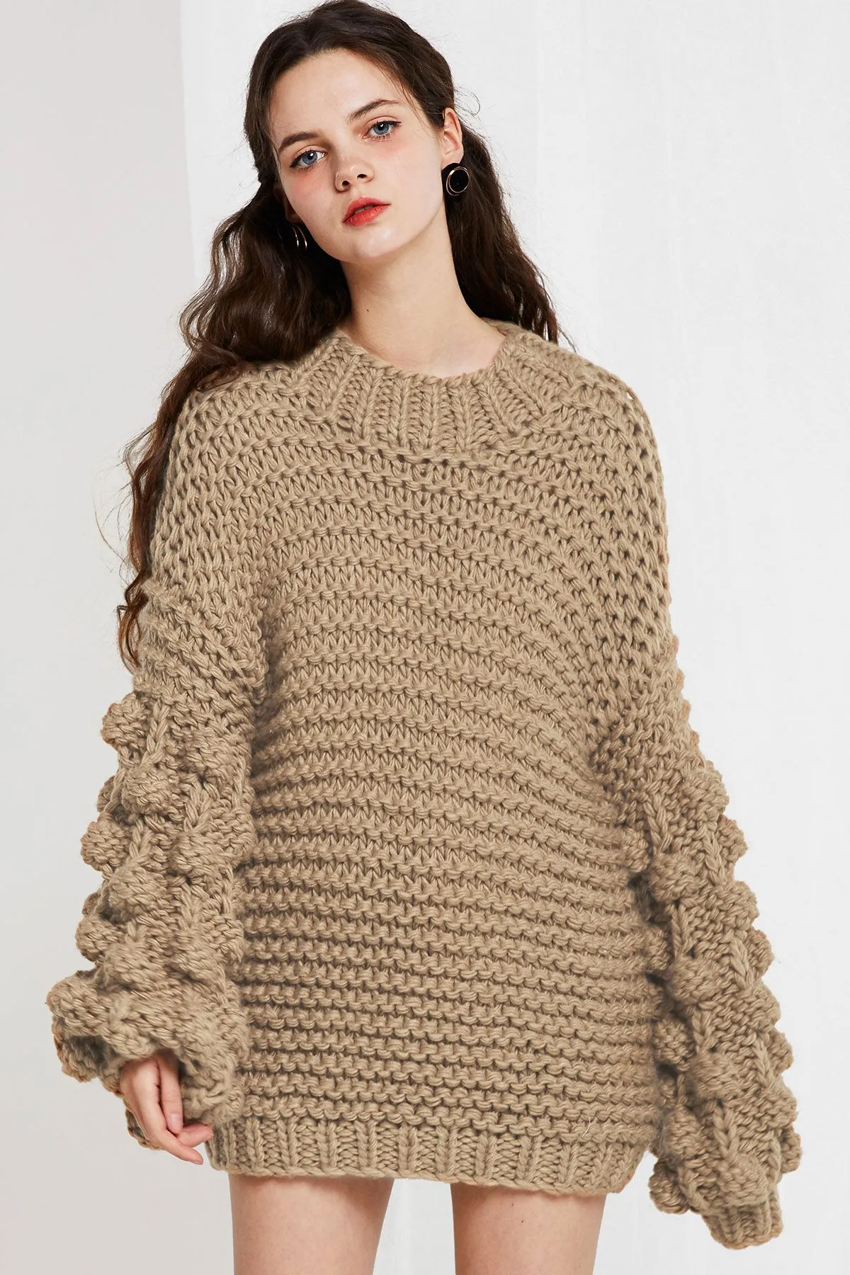 Jody Half Neck Chunky Pullover-4 Colors