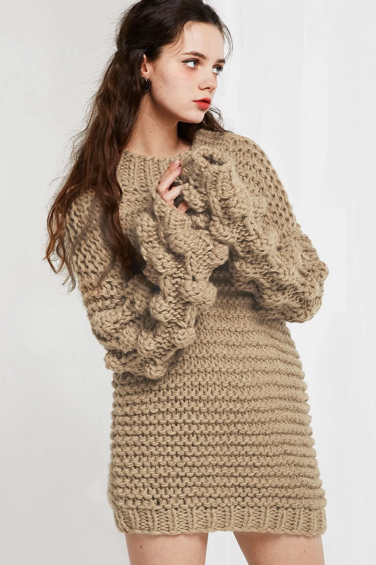 Jody Half Neck Chunky Pullover-4 Colors